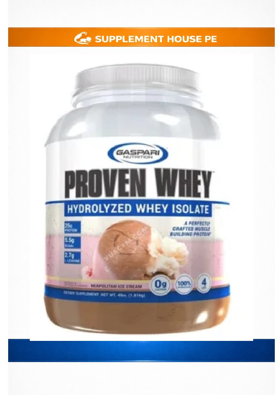 Proven Whey Hydrolyzed – Gaspari Nutrition